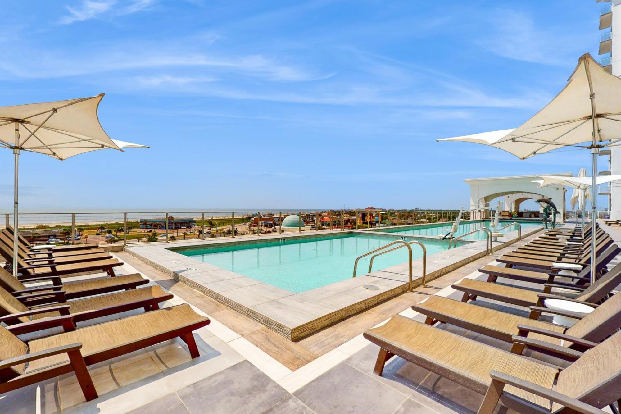 Апартаменты The Emerald By The Sea 715 Галвестон Экстерьер фото